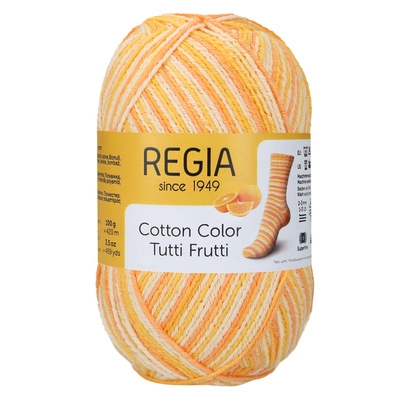 Regia Cotton Color Tutti Frutti Fv. 02416 Appelsin